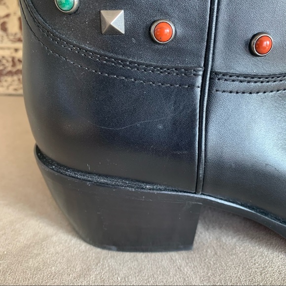 Valentino Garavani Rockstud Cowboy Boots - Picture 11 of 13